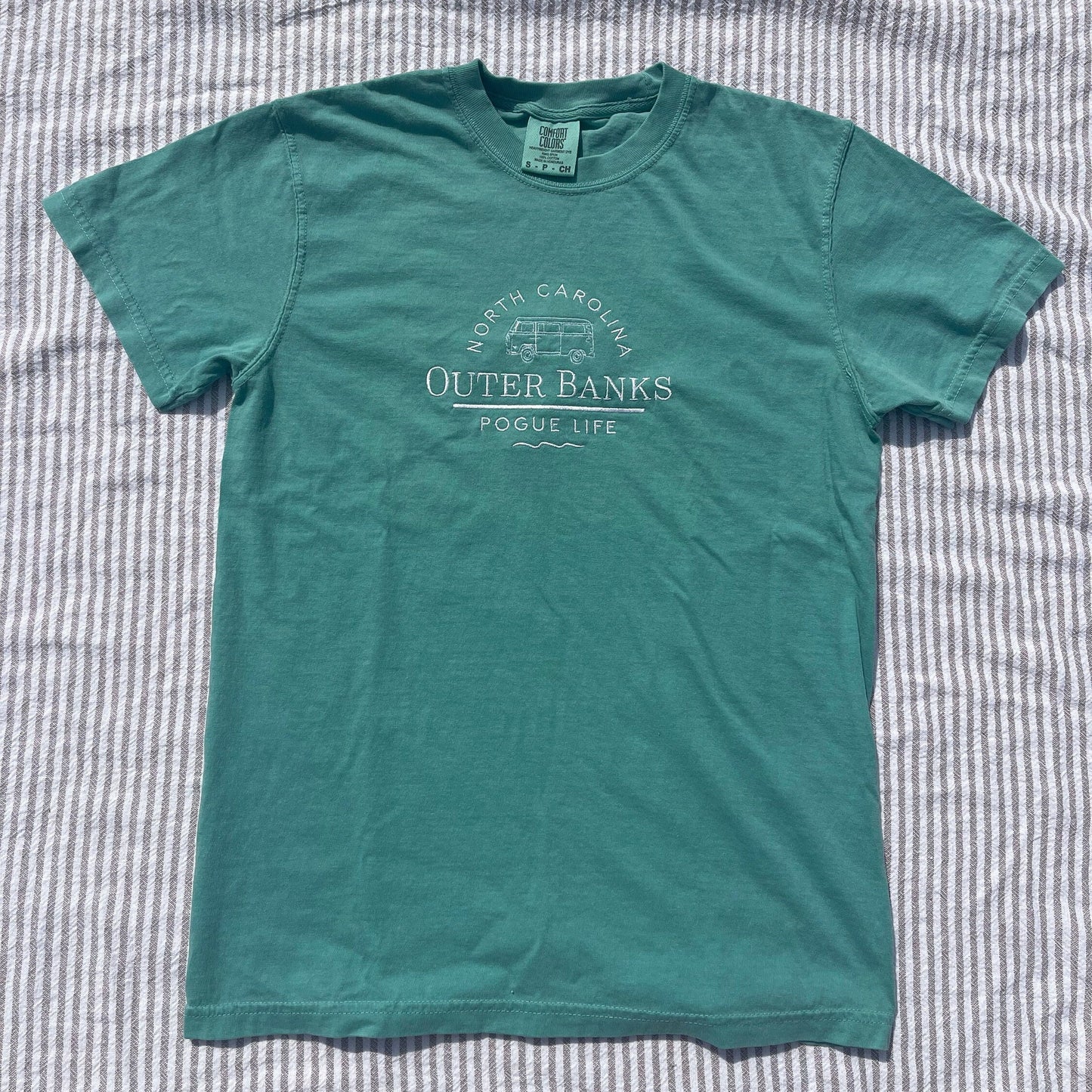 Outer Banks North Carolina Embroidered T-shirt/Pogues/OBX